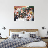 ピエール=オーギュスト・ルノワール - ボートを楽しむ人々の昼食 キャンバスプリント (インサイチュ (寝室))