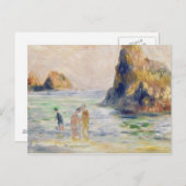 ピエール・オーギュスト・ルノワール | モリンユエット湾, ガーンジー島 ポストカード (正面/裏面)