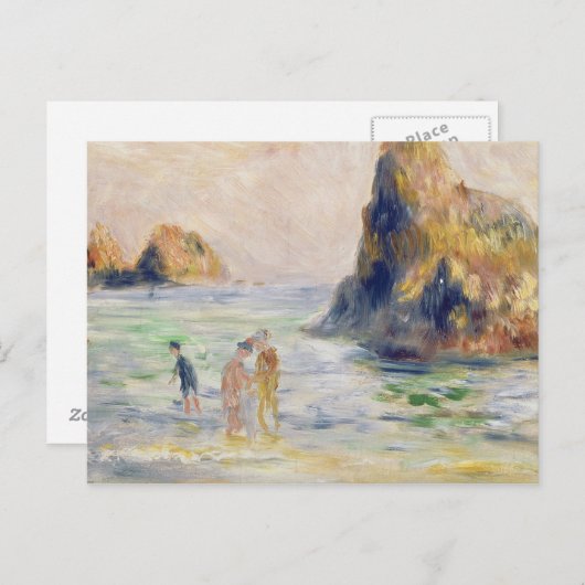 ピエール・オーギュスト・ルノワール | モリンユエット湾, ガーンジー島 ポストカード (正面/裏面)