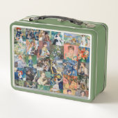 ピエール=オーギュスト・ルノワール -傑作パッチワーク メタルランチボックス (裏面)