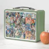 ピエール=オーギュスト・ルノワール -傑作パッチワーク メタルランチボックス (インサイチュ)