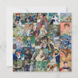 ピエール=オーギュスト・ルノワール -傑作パッチワーク 招待状