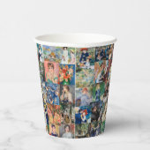 ピエール=オーギュスト・ルノワール -傑作パッチワーク 紙コップ (右)