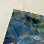 ピエール=オーギュスト・ルノワール - 傘を持つ人々 ビーチタオル (インサイチュ)