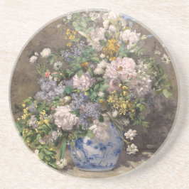 ピエール＝オーギュスト・ルノワール 春の花束  コースター