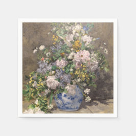 ピエール＝オーギュスト・ルノワール 春の花束 スタンダードカクテルナプキン
