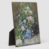 ピエール=オーギュスト・ルノワール - 春の花束 フォトプラーク (側面)