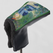 ピエール＝オーギュスト・ルノワール - 水をやる少女 ゴルフヘッドカバー (3/4 正面)