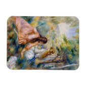 ピエール=オーギュスト・ルノワール - 牧場にて マグネット (横)