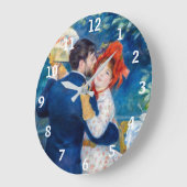 ピエール=オーギュスト・ルノワール - 田園のダンス ラージ壁時計 (傾斜)