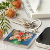 ピエール＝オーギュスト・ルノワール - 花束 キーホルダー (正面右)