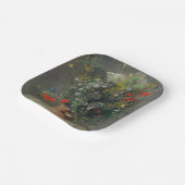 ピエール=オーギュスト・ルノワール - 花瓶の花 1866 ペーパープレート (傾斜あり)