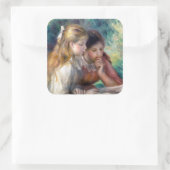 ピエール=オーギュスト・ルノワール - 読書 スクエアシール (バッグ)