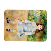 ピエール=オーギュスト・ルノワール - 鞭を持つ子供 マグネット (横)