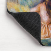 ピエール・オーギュスト・ルノワール - 麦畑にて マウスパッド (コーナー)