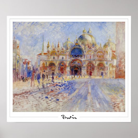 ピエール＝オーギュスト・ルノワール Zedign アートポスター #21 ポスター (正面)