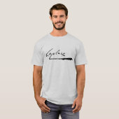 ピエール=シモン・ラプラス署名 Tシャツ (正面フル)