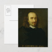 ピエール・ド・コーネユ1647 ポストカード (正面/裏面)