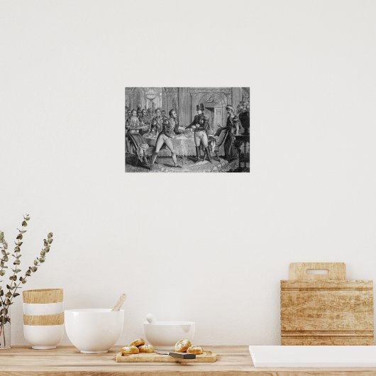 ピエール・フランソワ・ジョセフ・レフェブル元帥 ポスター (キッチン)