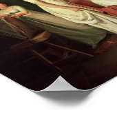 ピエール・マーキス・ドのバスト彫刻 ポスター (角)