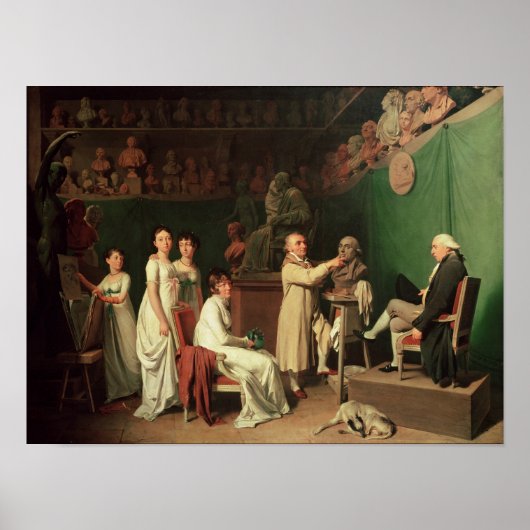 ピエール・マーキス・ドのバスト彫刻 ポスター (正面)