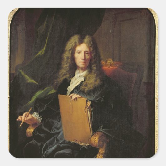 ピエール・ミニャールポートレートc.1690 スクエアシール (正面)
