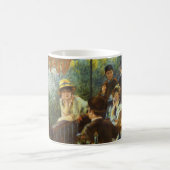 ピエール・ルノアールによるボートパーティーのランチョン コーヒーマグカップ (中央)