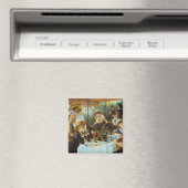 ピエール・ルノアールによるボートパーティーのランチョン マグネット (インサイチュ (食洗機))