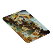 ピエール・ルノアールによるボートパーティーのランチョン マグネット (右側)