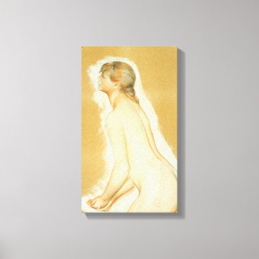 ピエール・ルノアールによる「ラージバザーズ」の勉強 キャンバスプリント (正面)