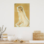 ピエール・ルノアールによる「ラージバザーズ」の勉強 ポスター (キッチン)