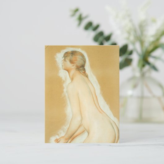 ピエール・ルノアールによる「ラージバザーズ」の勉強 ポストカード (スタンド正面)