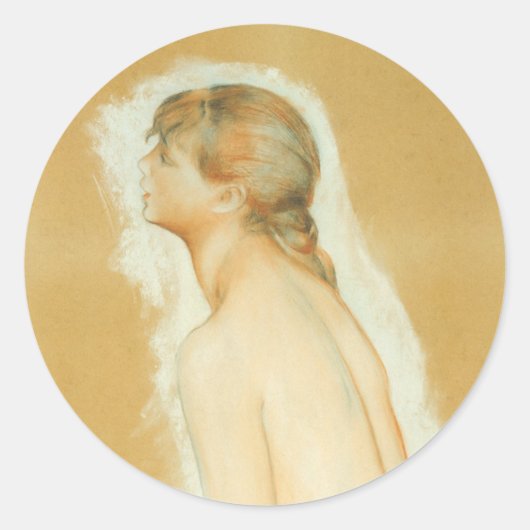 ピエール・ルノアールによる「ラージバザーズ」の勉強 ラウンドシール (正面)