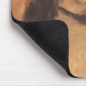 ピエール・ルノアールの犬の頭ヴィンテージファインアート マウスパッド (コーナー)