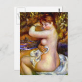 ピエール・ルノアール ポストカード (正面/裏面)