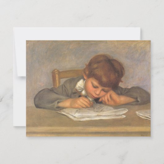 ピエール・ルノワールによるジャン・ドローイング、ヴィンテージ・ファイン・アート (正面)