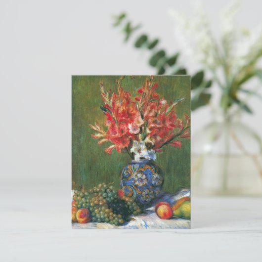 ピエール・ルノワールによる静物画 花と果物 (スタンド正面)
