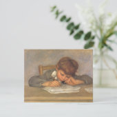 ピエール・ルノワールの「ジャン」デッサン、ヴィンテージ ファインアート (スタンド正面)