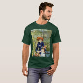 ピエール・ルノワール「テラスにて (二人の姉妹)」 Tシャツ (正面フル)