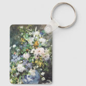 ピエール・レノワールの『春の花束』、ヴィンテージの花 キーホルダー (裏面)