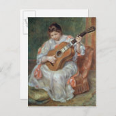 ピエールAルノアール |ギタープレーヤー ポストカード (正面/裏面)