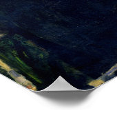 ピエールAルノアール |クロード・モネのポートレート ポスター (角)