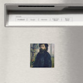 ピエールAルノアール |クロード・モネのポートレート マグネット (インサイチュ (食洗機))