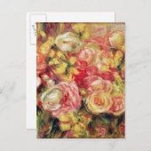 ピエールAルノアール |バラ ポストカード (正面/裏面)