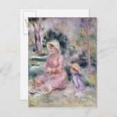 ピエールAルノアール |マダムルノアールとその息子ピエール ポストカード (正面/裏面)