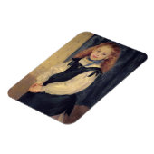 ピエールAルノアール |マドモワゼル・レグランドポートレート マグネット (左側)