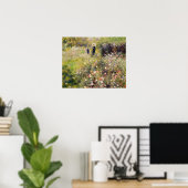 ピエールAルノアール |夏の風景 ポスター (ホームオフィス)