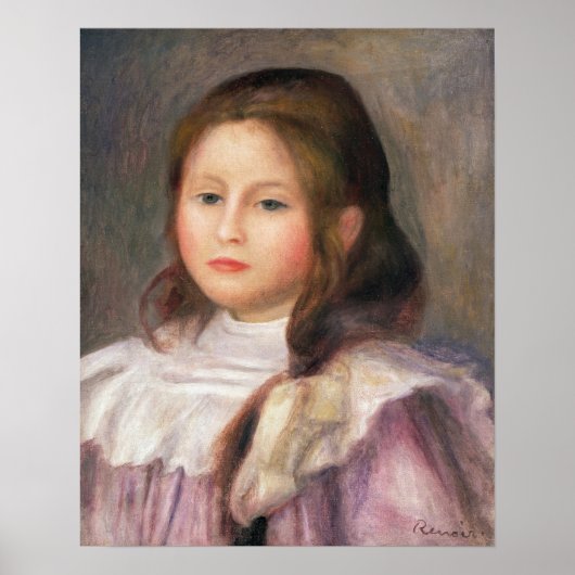 ピエールAルノアール |子のポートレート2 ポスター (正面)