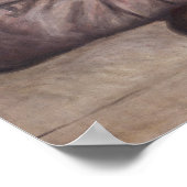 ピエールAルノアール |武術Caillebotteの子 ポスター (角)