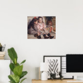 ピエールAルノアール |武術Caillebotteの子 ポスター (ホームオフィス)